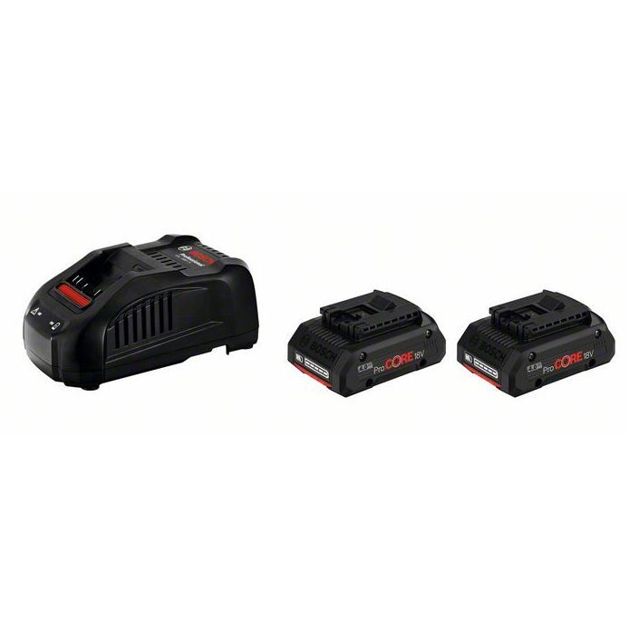 Батерии PROCORE 2x18V 4Ah+Полнач ГАЛ 1880ЦВ